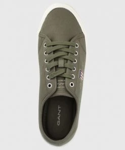 Ανδρικά Χαμηλά Πάνινα παπούτσια Gant Billox χρώμα: πράσινο -Εξοδος Gant Κατάστημα unnamed file 1013