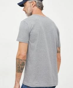 Ανδρικά Μπλουζάκια Βαμβακερό μπλουζάκι Gant γκρι 7 Ανδρικά Μπλουζάκια Βαμβακερό μπλουζάκι Gant γκρι -Εξοδος Gant Κατάστημα unnamed file 1066