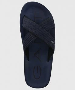 Ανδρικά Παντόφλες Gant Poolbro ναυτικό μπλε -Εξοδος Gant Κατάστημα unnamed file 1255