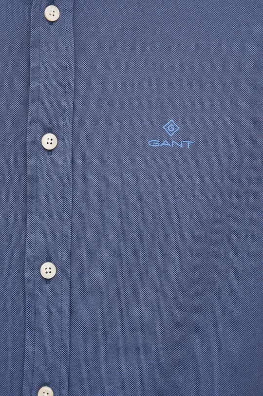 Ανδρικά Πουκάμισα Πουκάμισο Gant χρώμα: ναυτικό μπλε 2 Ανδρικά Πουκάμισα Πουκάμισο Gant χρώμα: ναυτικό μπλε - Image 2