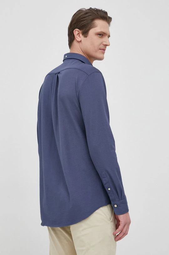 Ανδρικά Πουκάμισα Πουκάμισο Gant χρώμα: ναυτικό μπλε 4 Ανδρικά Πουκάμισα Πουκάμισο Gant χρώμα: ναυτικό μπλε - Image 4