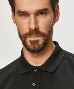 Ανδρικά Πόλο μπλουζάκια Πόλο Gant μαύρο -Εξοδος Gant Κατάστημα unnamed file 1325