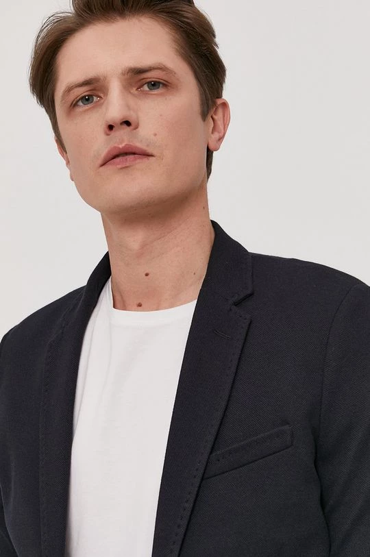 Ανδρικά Σακάκια Σακάκι Gant χρώμα: ναυτικό μπλε 4 Ανδρικά Σακάκια Σακάκι Gant χρώμα: ναυτικό μπλε - Image 4