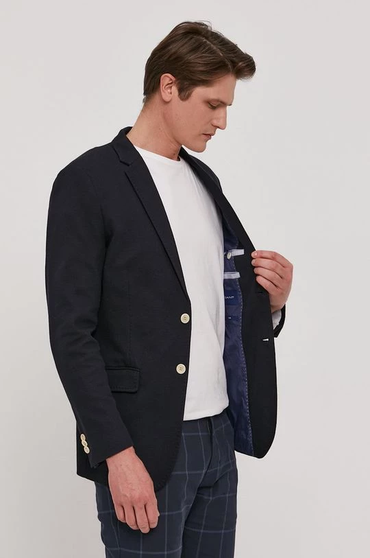 Ανδρικά Σακάκια Σακάκι Gant χρώμα: ναυτικό μπλε 6 Ανδρικά Σακάκια Σακάκι Gant χρώμα: ναυτικό μπλε - Image 6