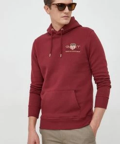 Ανδρικά Χωρίς φερμουάρ Μπλούζα Gant κουκούλα