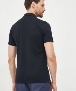 Ανδρικά Πόλο μπλουζάκια Βαμβακερό μπλουζάκι πόλο Gant μαύρο -Εξοδος Gant Κατάστημα unnamed file 1364