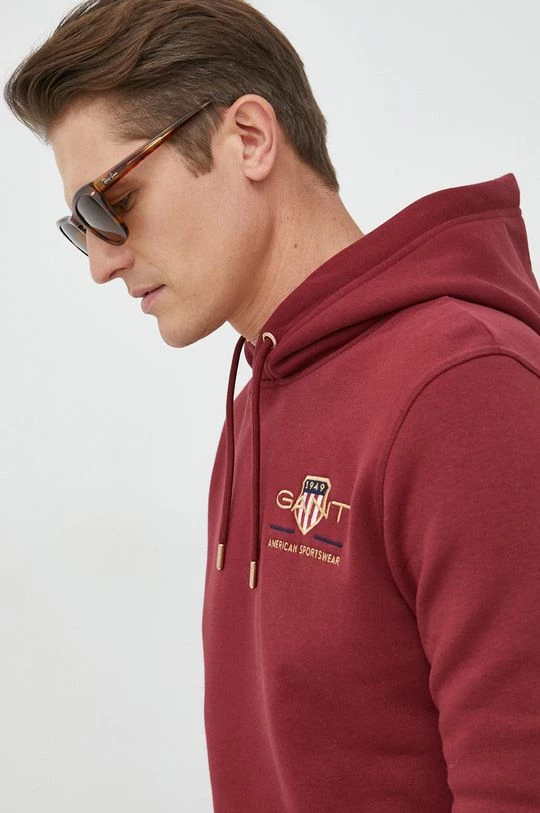 Ανδρικά Χωρίς φερμουάρ Μπλούζα Gant κουκούλα 4 Ανδρικά Χωρίς φερμουάρ Μπλούζα Gant κουκούλα - Image 4