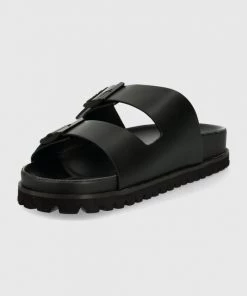 Ανδρικά Παντόφλες Δερμάτινες παντόφλες Gant Primapal μαύρο -Εξοδος Gant Κατάστημα unnamed file 1419