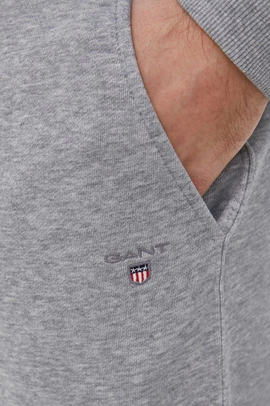 Ανδρικά Παντελόνια φόρμας Παντελόνι Gant χρώμα: γκρι 3 Ανδρικά Παντελόνια φόρμας Παντελόνι Gant χρώμα: γκρι - Image 3