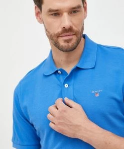 Ανδρικά Πόλο μπλουζάκια Βαμβακερό μπλουζάκι πόλο Gant ναυτικό μπλε 8 Ανδρικά Πόλο μπλουζάκια Βαμβακερό μπλουζάκι πόλο Gant ναυτικό μπλε -Εξοδος Gant Κατάστημα unnamed file 1469