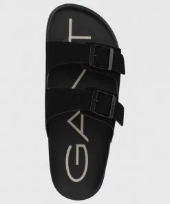 Ανδρικά Παντόφλες Gant Palbuddy χρώμα: μαύρο -Εξοδος Gant Κατάστημα unnamed file 1514