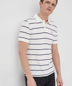 Ανδρικά Πόλο μπλουζάκια Βαμβακερό μπλουζάκι πόλο Gant μπεζ 8 Ανδρικά Πόλο μπλουζάκια Βαμβακερό μπλουζάκι πόλο Gant μπεζ -Εξοδος Gant Κατάστημα unnamed file 1529