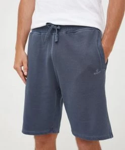 Ανδρικά Σορτς Βαμβακερό σορτσάκι Gant ναυτικό μπλε