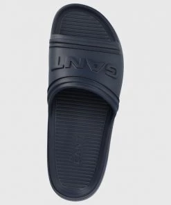 Ανδρικά Παντόφλες Gant Jaxter χρώμα: ναυτικό μπλε -Εξοδος Gant Κατάστημα unnamed file 1565