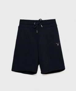 Εξοδος Gant Κατάστημα 29 Ανδρικά Σορτς Gant χρώμα: ναυτικό μπλε