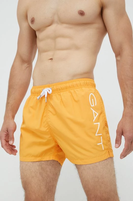 Ανδρικά Σόρτς Σορτς κολύμβησης Gant πορτοκαλί 2 Ανδρικά Σόρτς Σορτς κολύμβησης Gant πορτοκαλί - Image 2