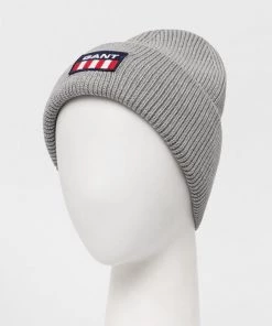 Σκουφιά Σκουφί από μείγμα μαλλιού Gant γκρι,