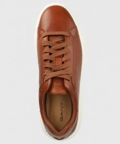 Ανδρικά Sneakers Δερμάτινα αθλητικά παπούτσια Gant Joree καφέ -Εξοδος Gant Κατάστημα unnamed file 18