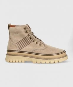 Εξοδος Gant Κατάστημα 17 Ανδρικά Μπότες και Αρβύλες Μπότες πεζοπορίας από σουέτ Gant Nebrada μπεζ