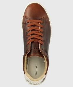 Ανδρικά Sneakers Δερμάτινα αθλητικά παπούτσια Gant Mc Julien καφέ -Εξοδος Gant Κατάστημα unnamed file 291