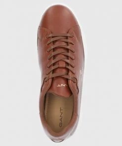 Ανδρικά Sneakers Δερμάτινα παπούτσια Gant Joree καφέ -Εξοδος Gant Κατάστημα unnamed file 342