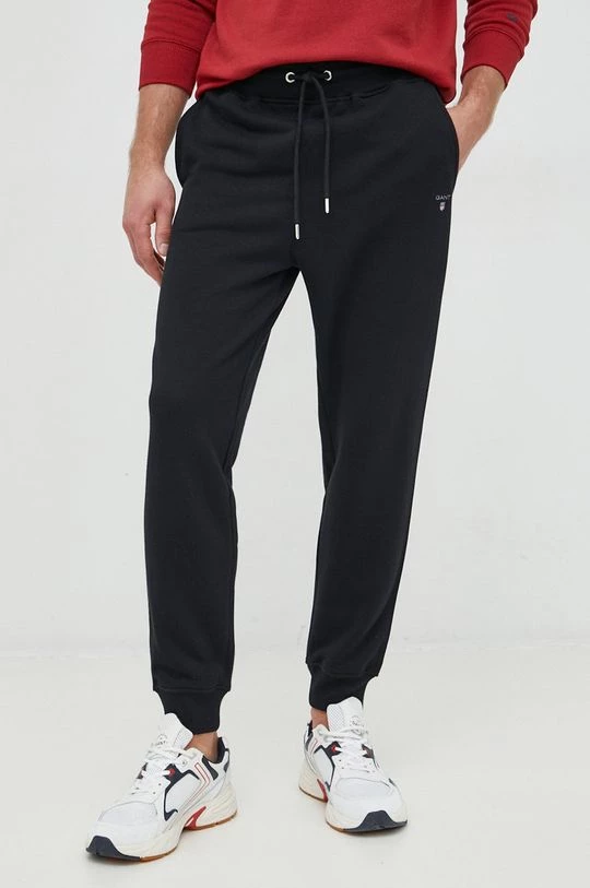 Ανδρικά Παντελόνια φόρμας Παντελόνι φόρμας Gant μαύρο 1 Ανδρικά Παντελόνια φόρμας Παντελόνι φόρμας Gant μαύρο