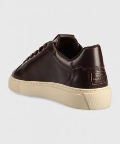 Ανδρικά Sneakers Δερμάτινα αθλητικά παπούτσια Gant Mc Julien καφέ -Εξοδος Gant Κατάστημα unnamed file 509