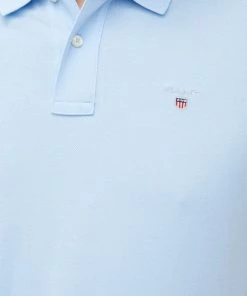 Ανδρικά Πόλο μπλουζάκια Πόλο Gant μπλε -Εξοδος Gant Κατάστημα unnamed file 681