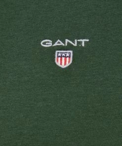 Ανδρικά Μπλουζάκια Βαμβακερό μπλουζάκι Gant πράσινο -Εξοδος Gant Κατάστημα unnamed file 696