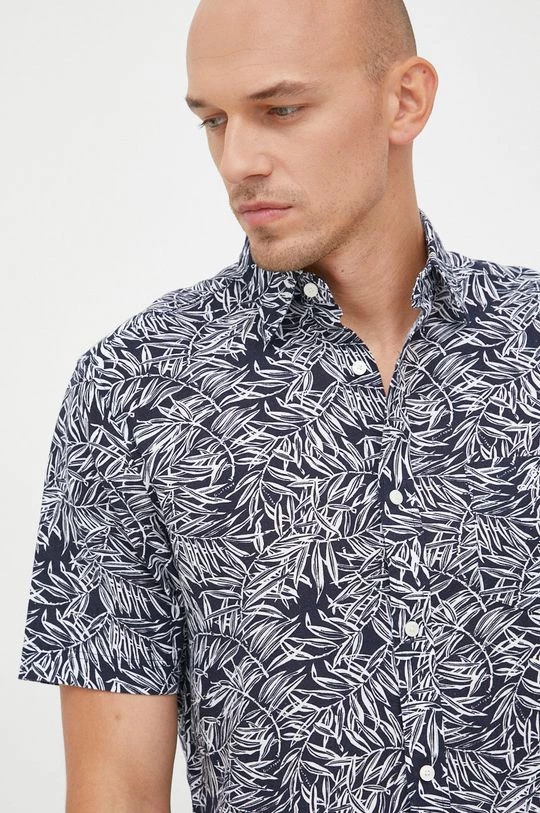 Ανδρικά Πουκάμισα Πουκάμισο από λινό Gant χρώμα: ναυτικό μπλε, 5 Ανδρικά Πουκάμισα Πουκάμισο από λινό Gant χρώμα: ναυτικό μπλε, - Image 5