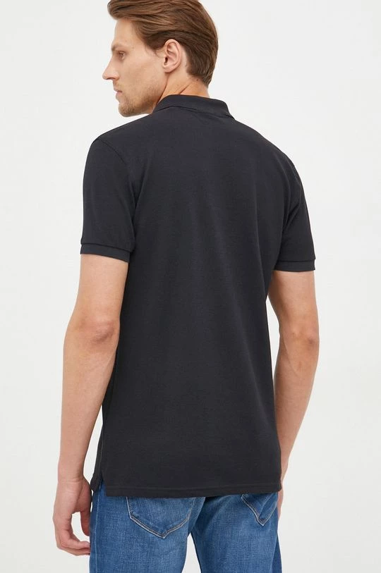 Ανδρικά Πόλο μπλουζάκια Πόλο Gant μαύρο 3 Ανδρικά Πόλο μπλουζάκια Πόλο Gant μαύρο - Image 3