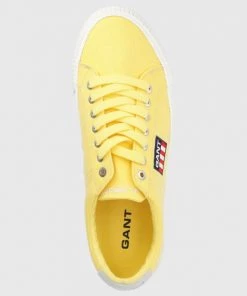 Ανδρικά Χαμηλά Πάνινα παπούτσια Gant Jacqo χρώμα: κίτρινο -Εξοδος Gant Κατάστημα unnamed file 839