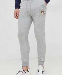 Ανδρικά Παντελόνια φόρμας Παντελόνι Gant γκρι