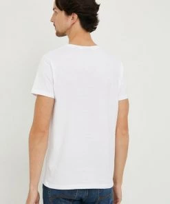 Ανδρικά Μπλουζάκια Βαμβακερό μπλουζάκι Gant άσπρο -Εξοδος Gant Κατάστημα unnamed file 921