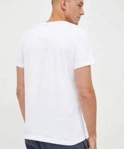 Ανδρικά Μπλουζάκια Βαμβακερό μπλουζάκι Gant άσπρο -Εξοδος Gant Κατάστημα unnamed file 947