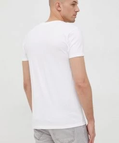 Ανδρικά Μπλουζάκια Βαμβακερό μπλουζάκι Gant λευκό 10 Ανδρικά Μπλουζάκια Βαμβακερό μπλουζάκι Gant λευκό -Εξοδος Gant Κατάστημα unnamed file 974